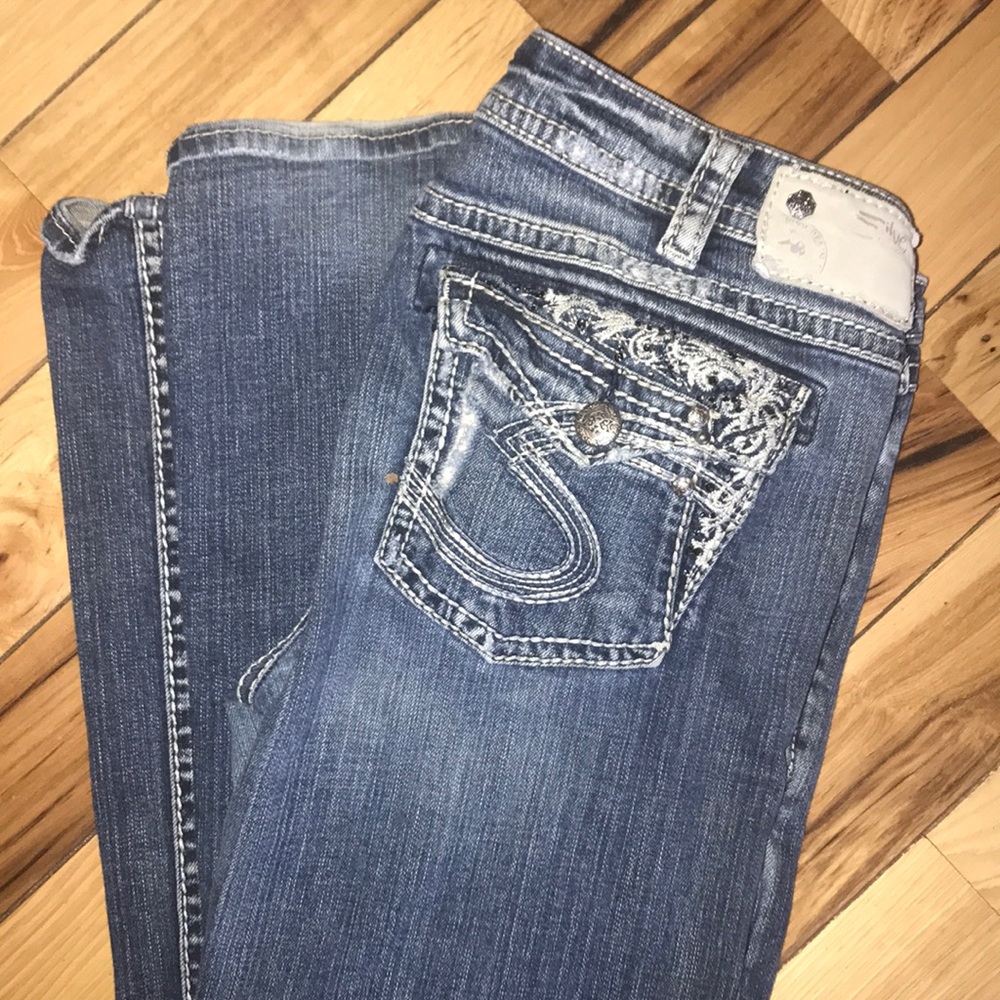 Silver Tuesday low rise jeans 32/35